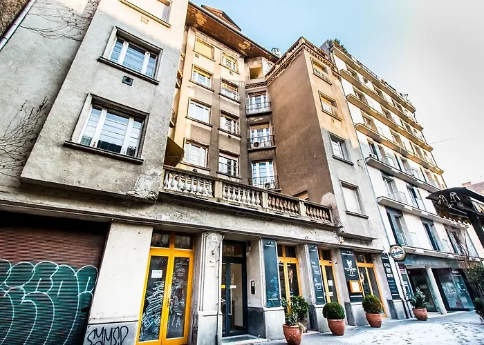 Box Studio In Ruin Pub District Апартаменты Будапешт